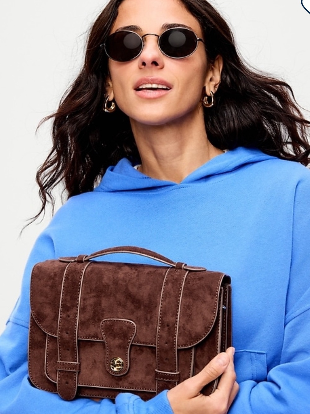 NWT Devil Wears Prada Women's Brown Satchel Crossbody Bag